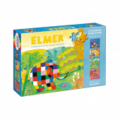Elmer tout en couleurs - puzzles évoltuifs